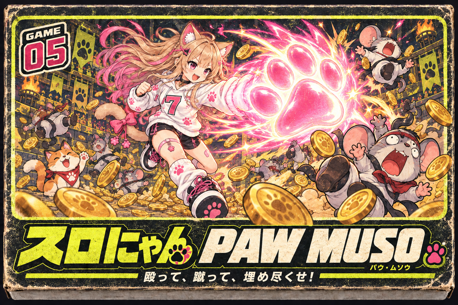 PAW MUSO のゲーム箱