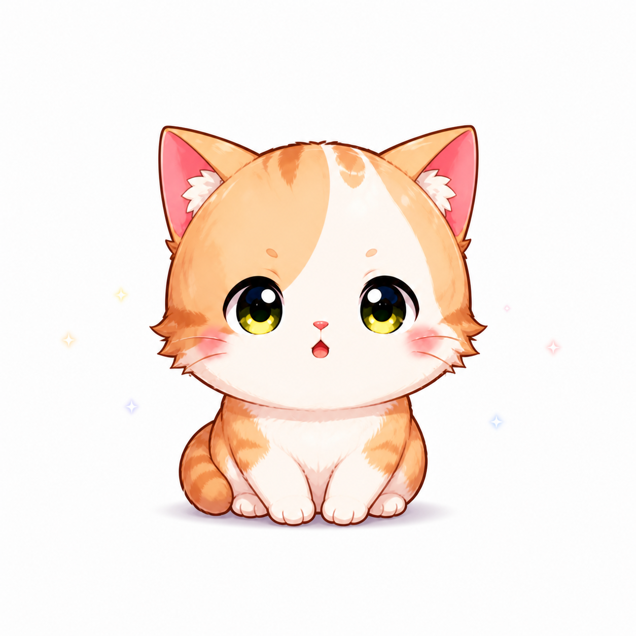 子猫の猫ランクイラスト