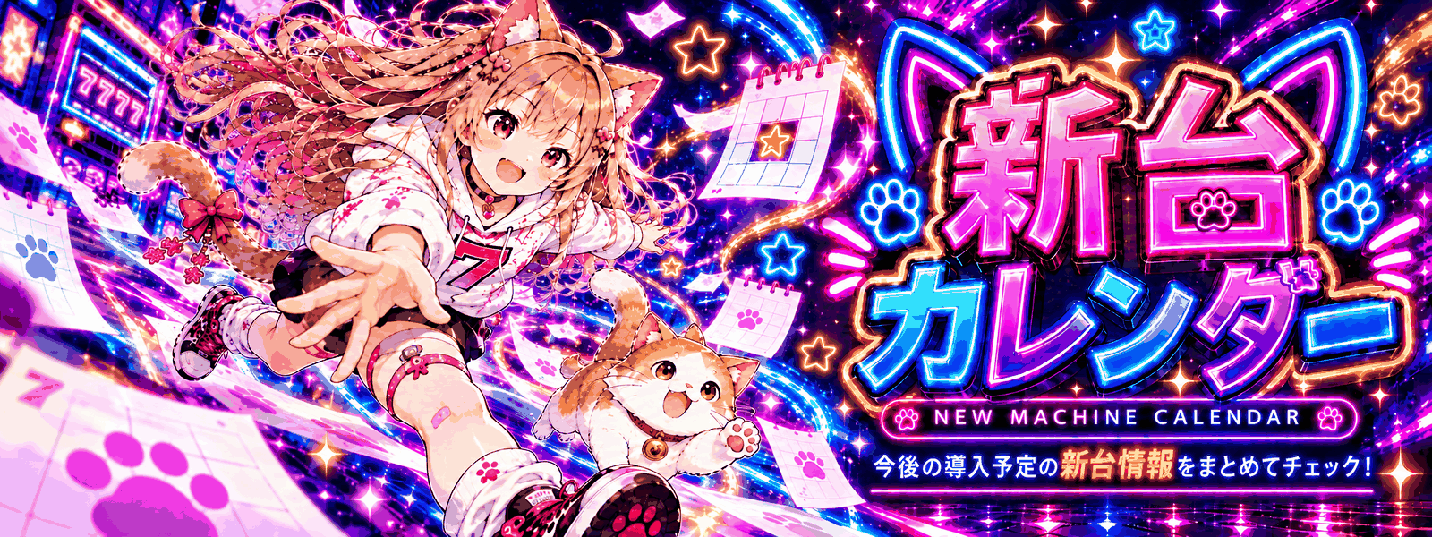 新台カレンダー