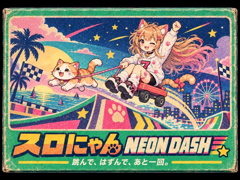 NEON DASH のゲーム箱