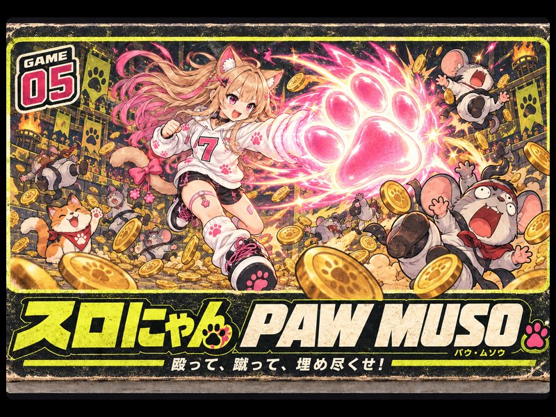 PAW MUSO のゲーム箱